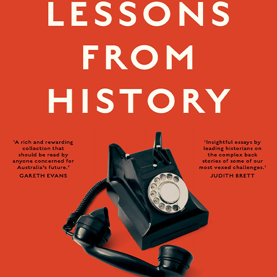 Lessons from history book cover